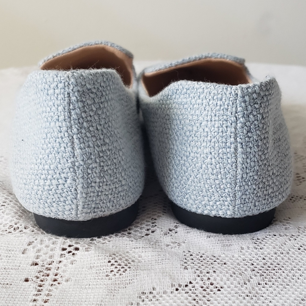 NWOT Flat Shoes Color Light Blue Size EU 40 - Picture 3 of 8